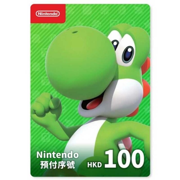 Nintendo預付卡-100港幣