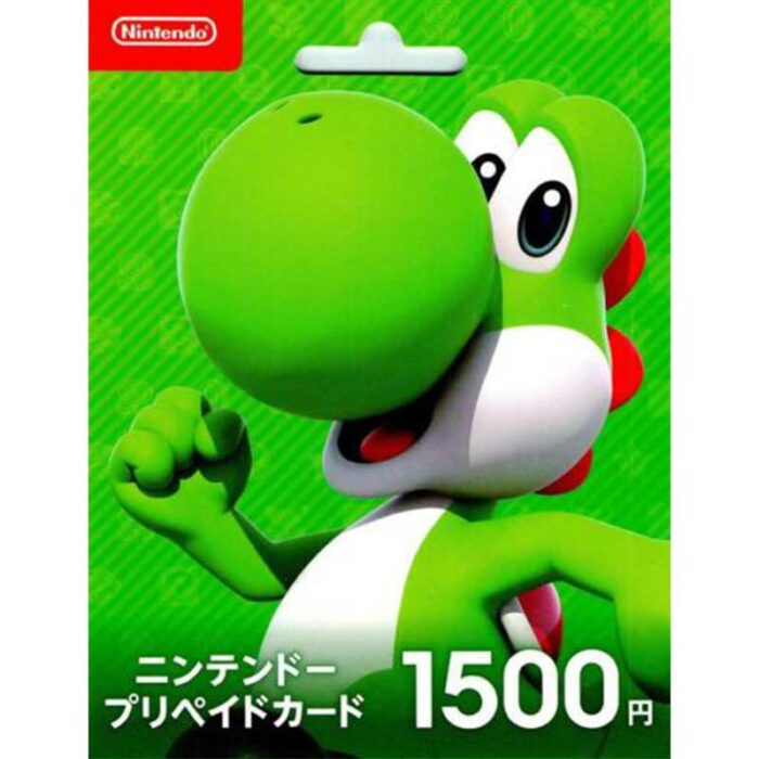 Nintendo預付卡-1500日幣